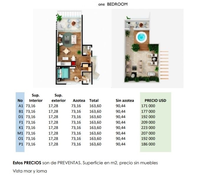  Apartamento en Venta una Hab