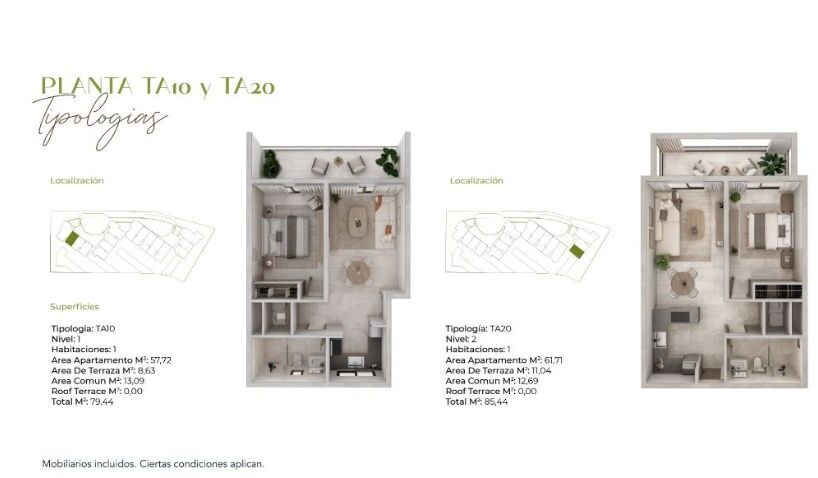 Ventas de Apartamentos en Punta cana