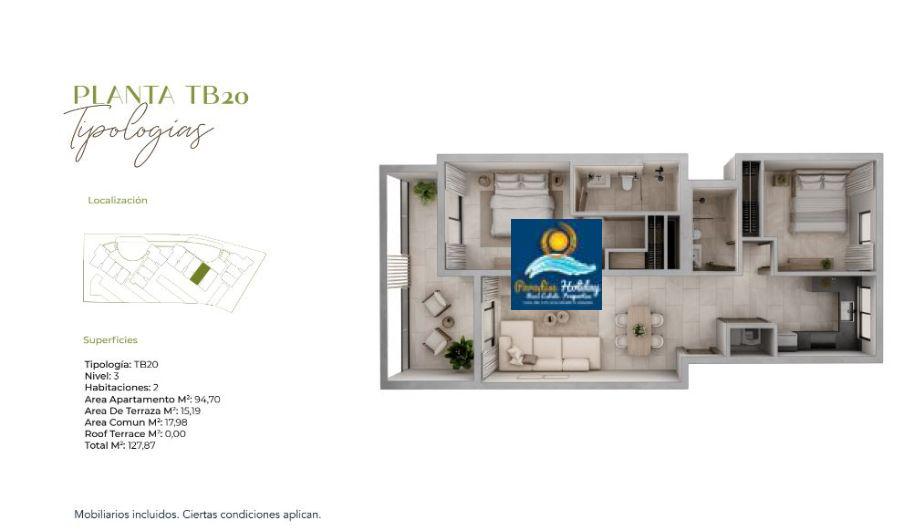 Ventas de Apartamentos en Punta cana