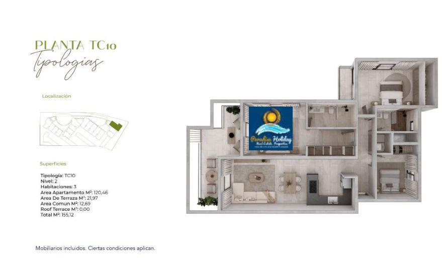 Ventas de Apartamentos en Punta cana