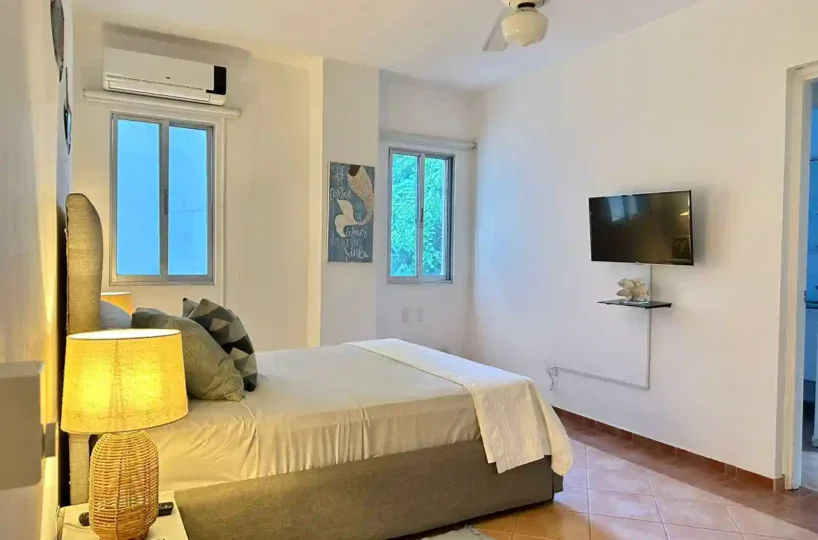 Dormitorio del apartamento en Las Terrenas