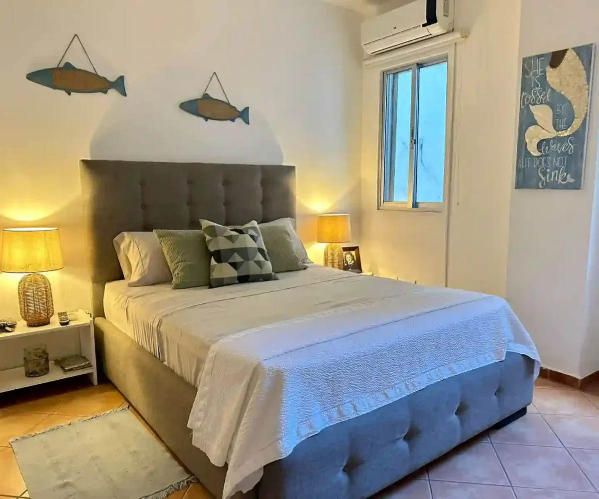 Dormitorio principal del apartamento en Las Terrenas