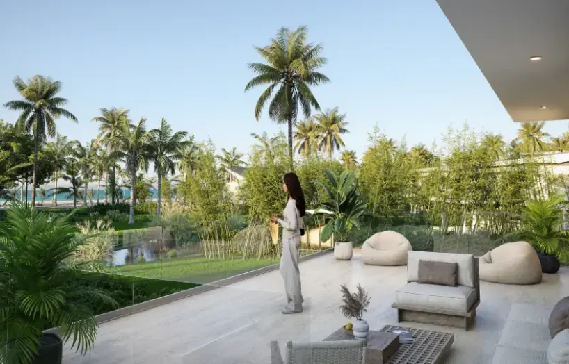 File villas de lujo en venta en las terrenas piscina lago