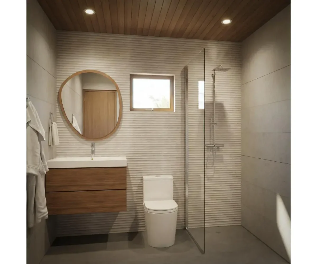 RENDER INTERIOR BANO TIPO