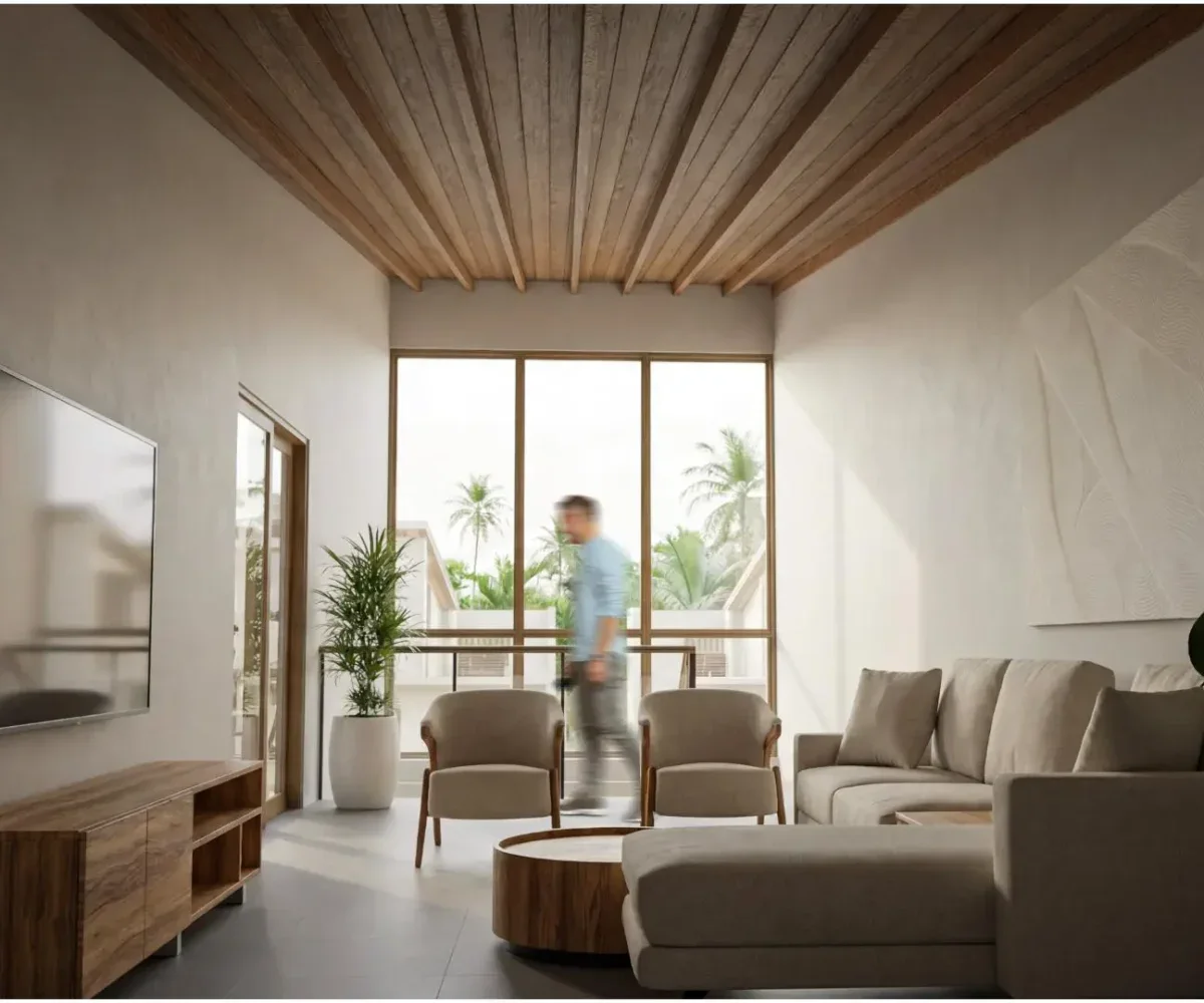 RENDER PENTHOUSE SALA DE ESTAR PENTHOUSE