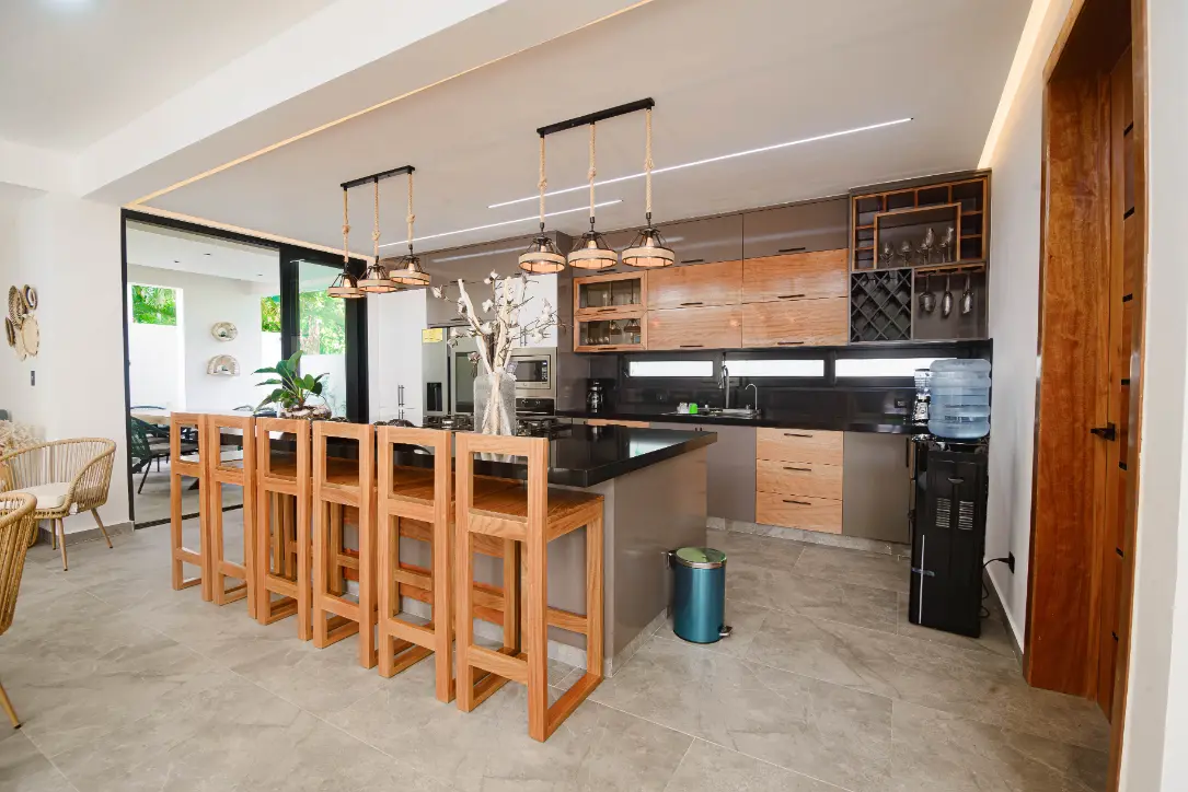 Villas las terrenas cocina