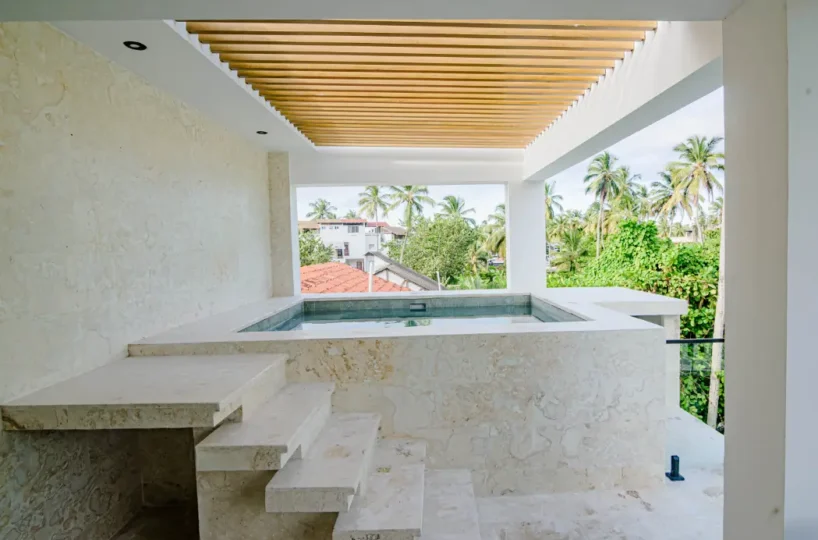 Villas las terrenas jacuzzi