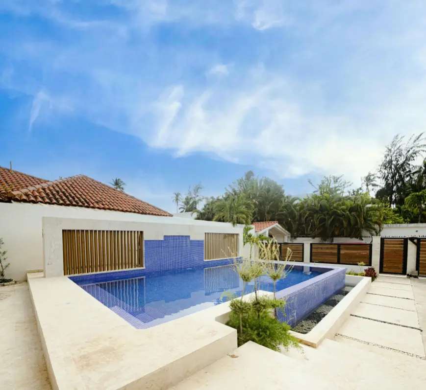 Villas las terrenas piscina