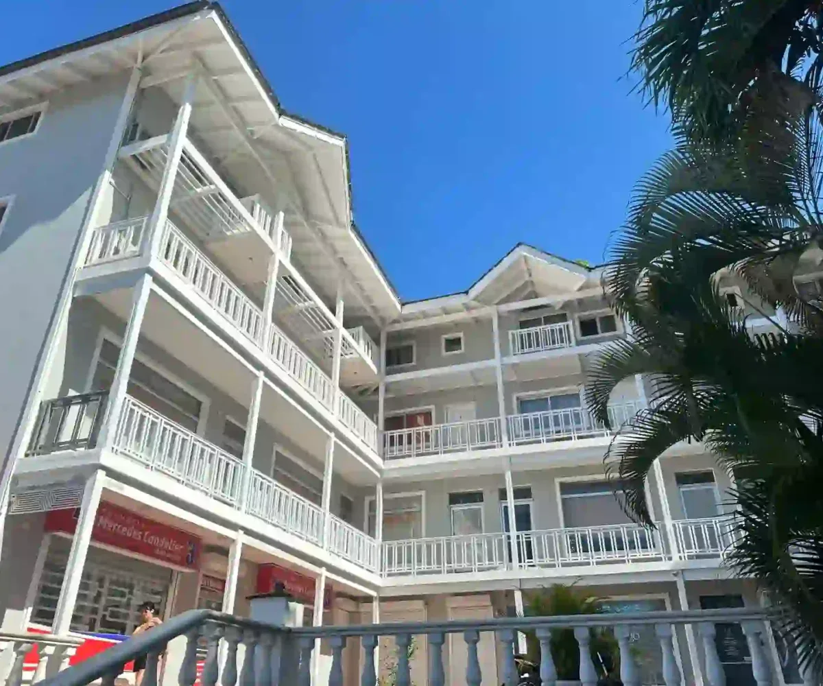 Vista exterior del apartamento en Las Terrenas