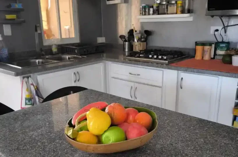 Cocina del apartamento en venta en Las Terrenas, Samaná