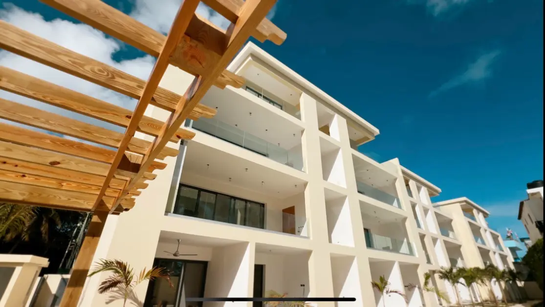 apartamento en venta las terrenas samana edificio exterior