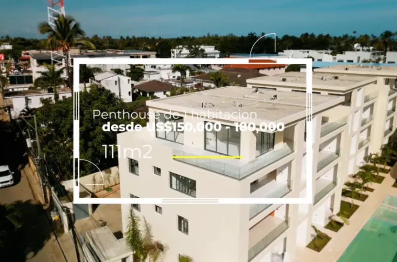 apartamento en venta las terrenas samana penthouse