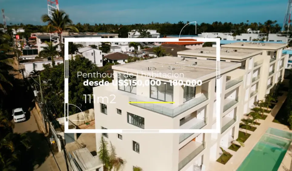 apartamento en venta las terrenas samana penthouse