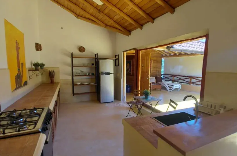 apartamentos en playa las ballenas cocina equipada