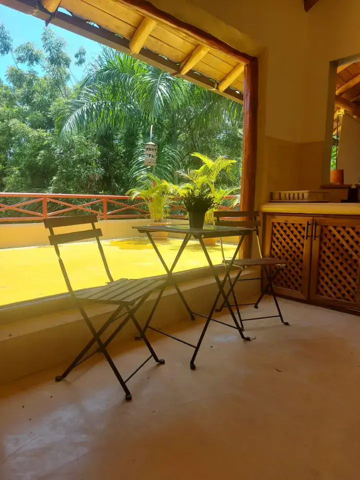 apartamentos en playa las ballenas otro comedor
