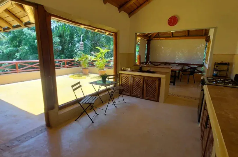 apartamentos en playa las ballenas sala de estar