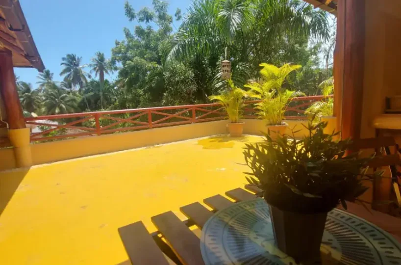 apartamentos en playa las ballenas terraza y vista