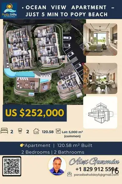 Apartamentos en Venta Las Terrenas