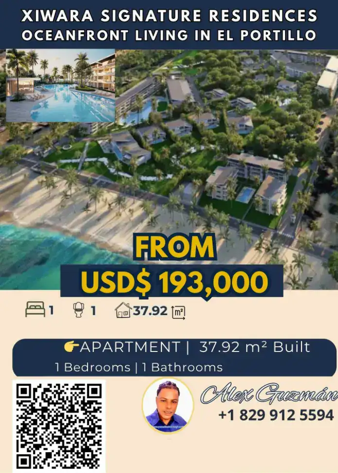 apartamentos lujo xiwara el portillo inmobiliaria las terrenas