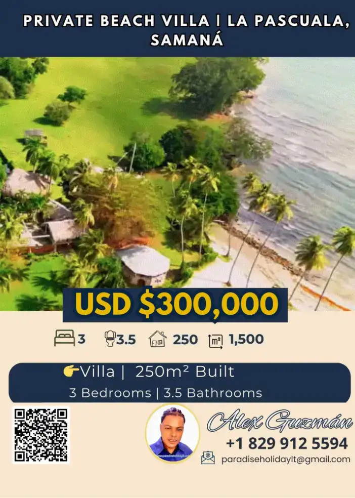 illa venta las pascualas samana inmobiliaria las terrenas