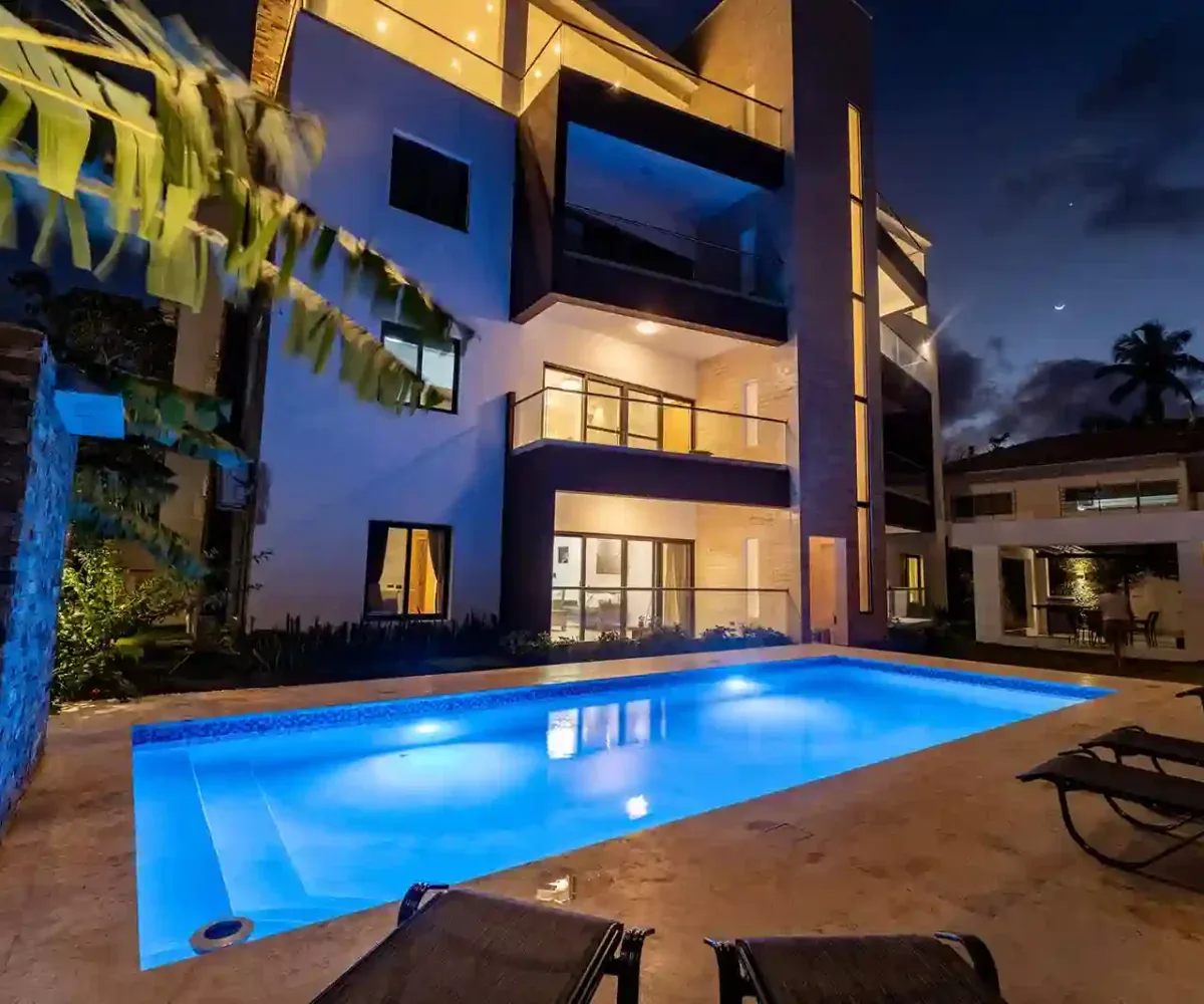 Apartamento moderno con piscina en Las Terrenas.