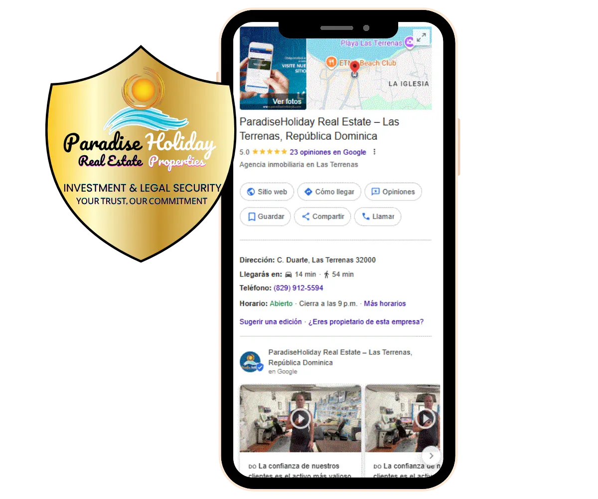 paradise holiday agencia inmobiliaria las terrenas google webp