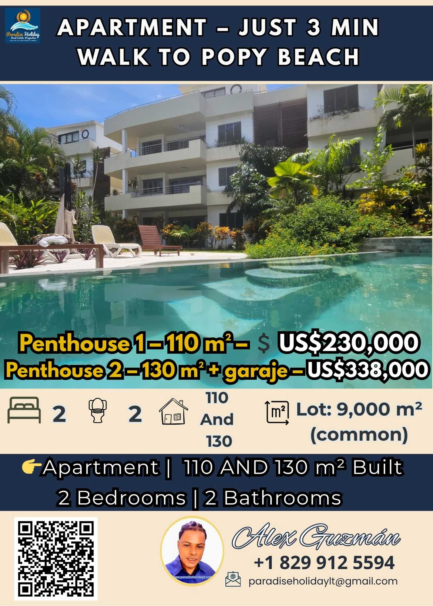 penthouse venta punta popy inmobiliaria las terrenas