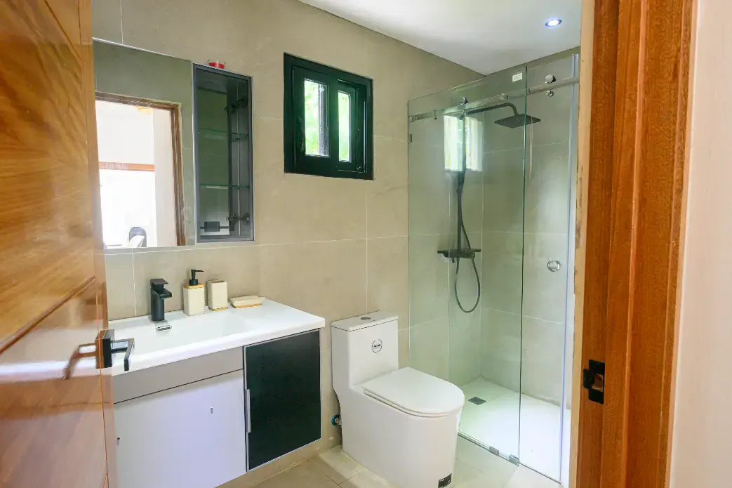 proyectos en planos republica dominicana baño de una de las habitaciones