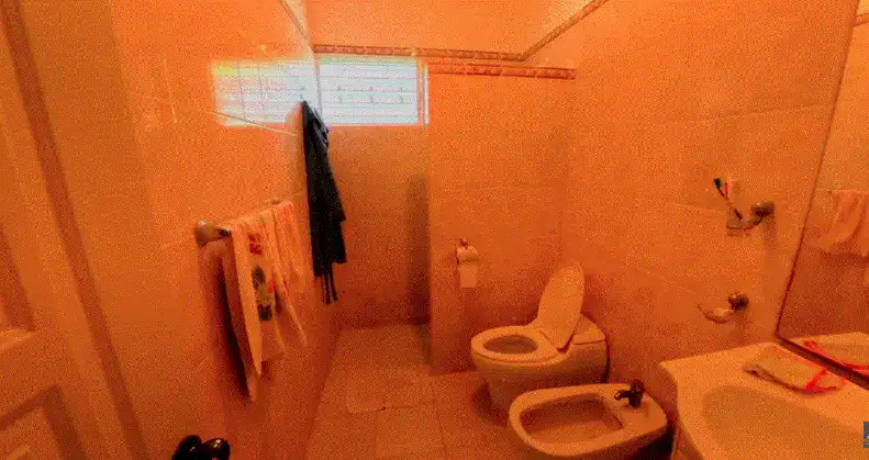 villa en venta en Samaná en la playa baño