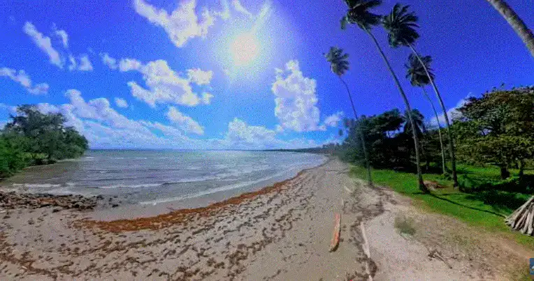 villa en venta en Samaná en la playa la playa privada