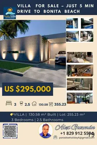 Villa en Venta en Las Terrena