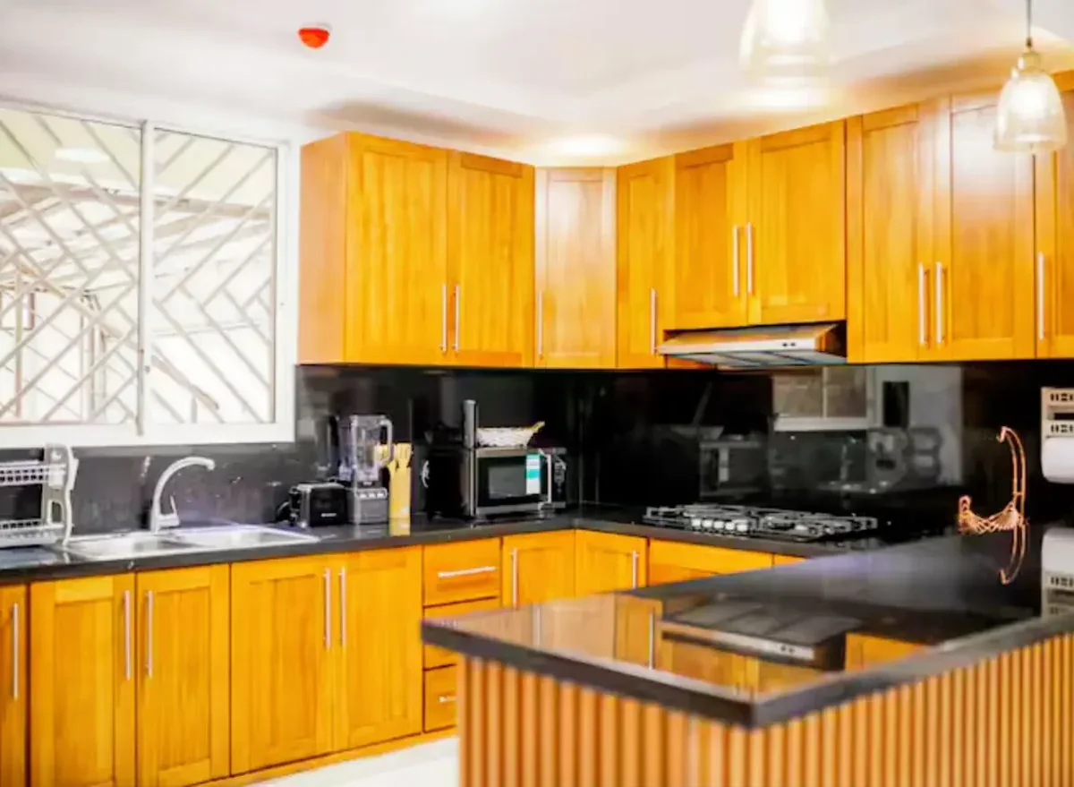 villas en terrenas republica dominicana cocina