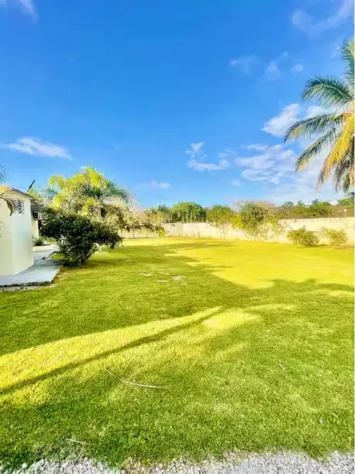 villas en terrenas republica dominicana jardin