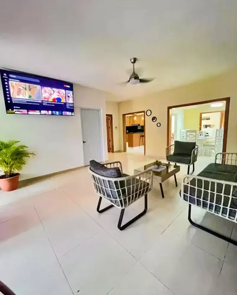 villas en terrenas republica dominicana salon+tv