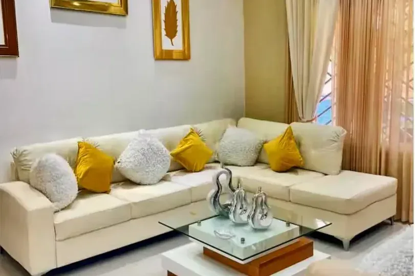 villas en terrenas republica dominicana una de las sala de estar