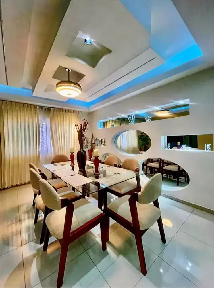 villas en terrenas republica dominicana uno de los salones mas comedor