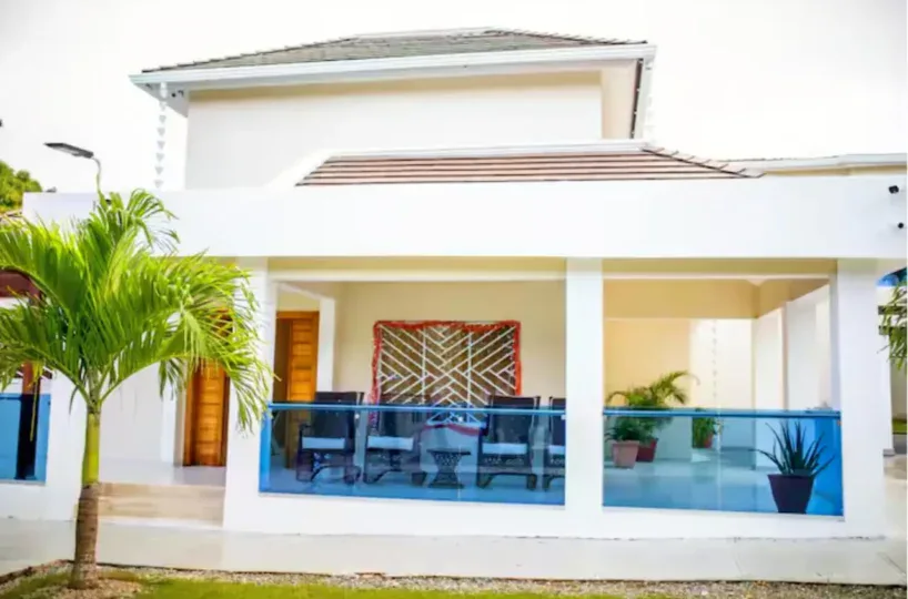 villas en terrenas republica dominicana vista exterior de la propiedad