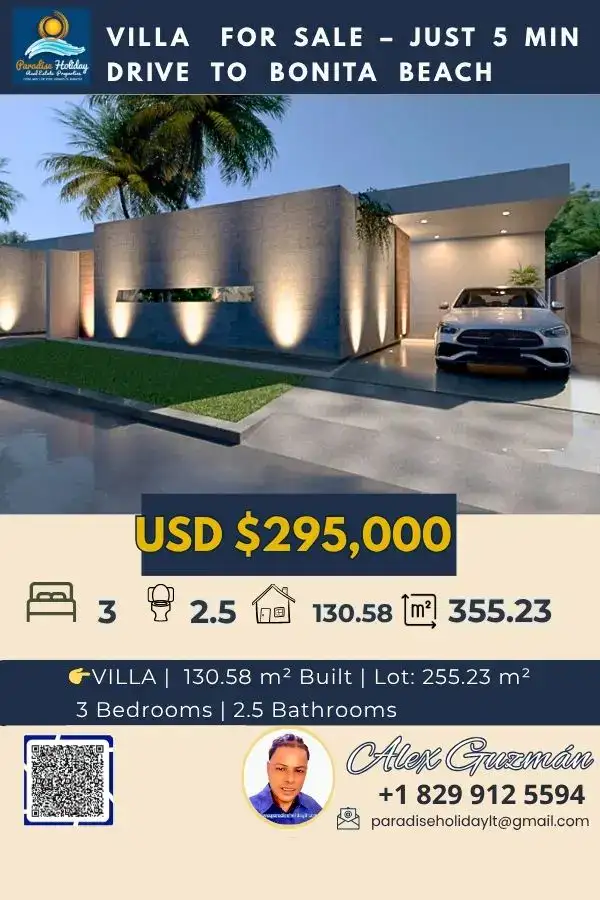 villas en venta a solo minutos de la playa inmobiliaria las terrenas