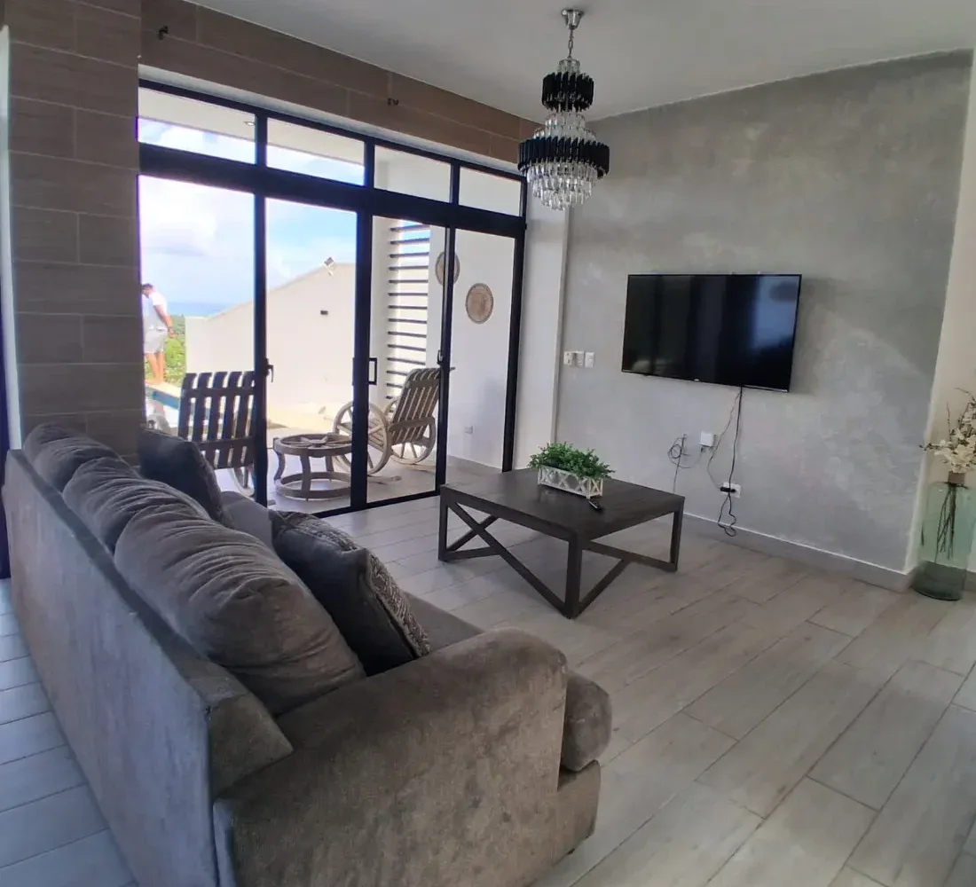 villas en venta en republica dominicana salon de estar mas tv