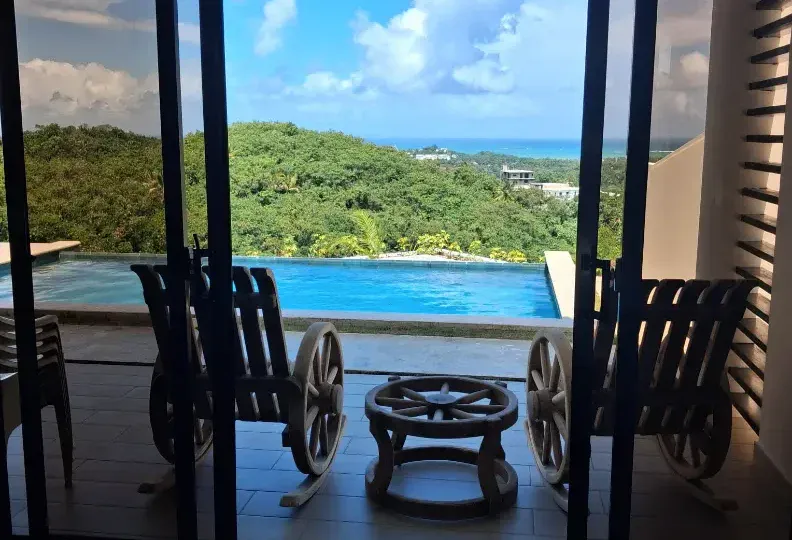 villas en venta en republica dominicana terraza mas piscina