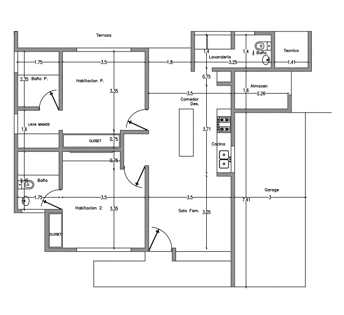 villas en venta las terrenas republica dominicana plano