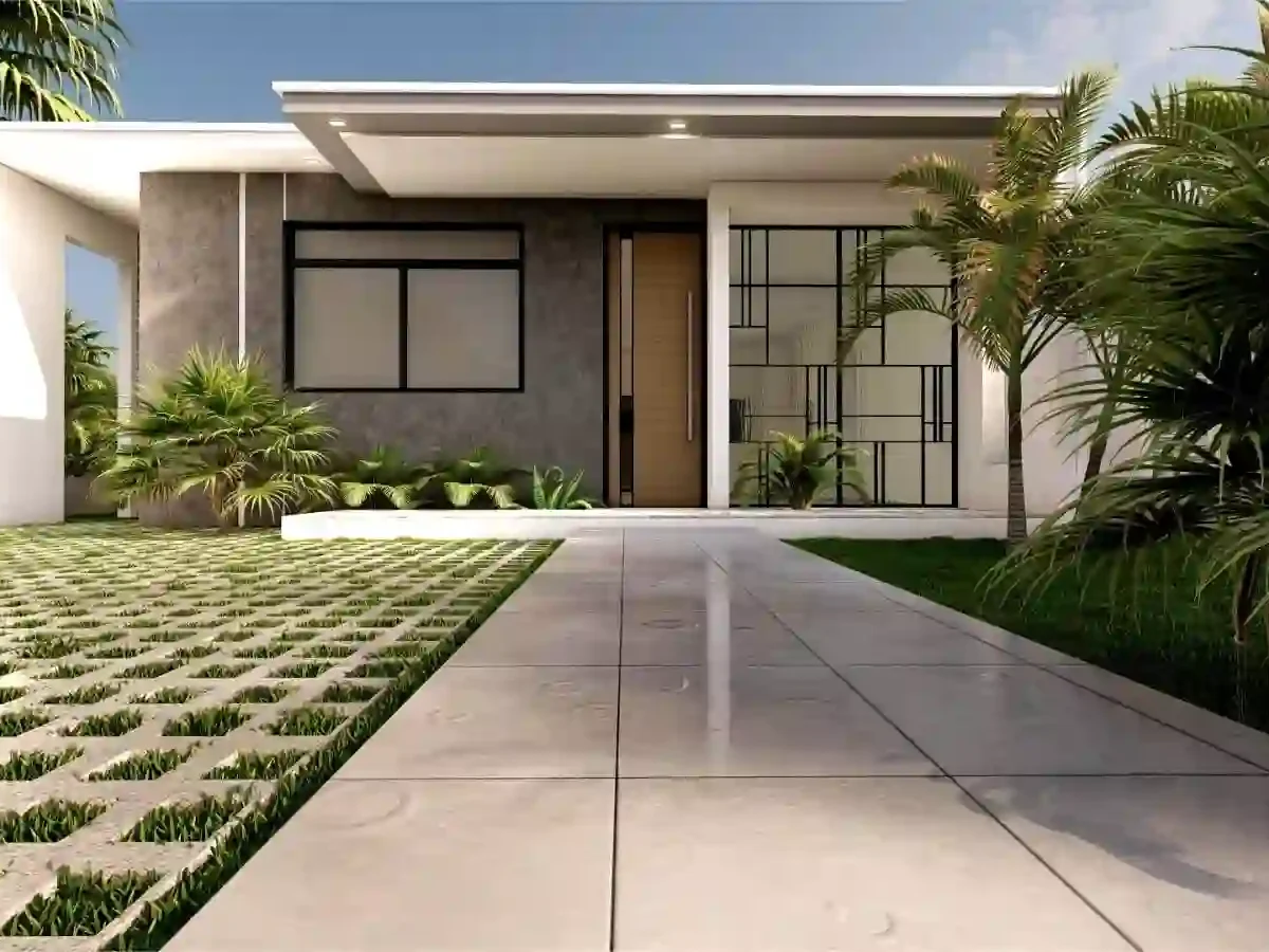 villas en venta las terrenas republica dominicana vista exterior jardin villa